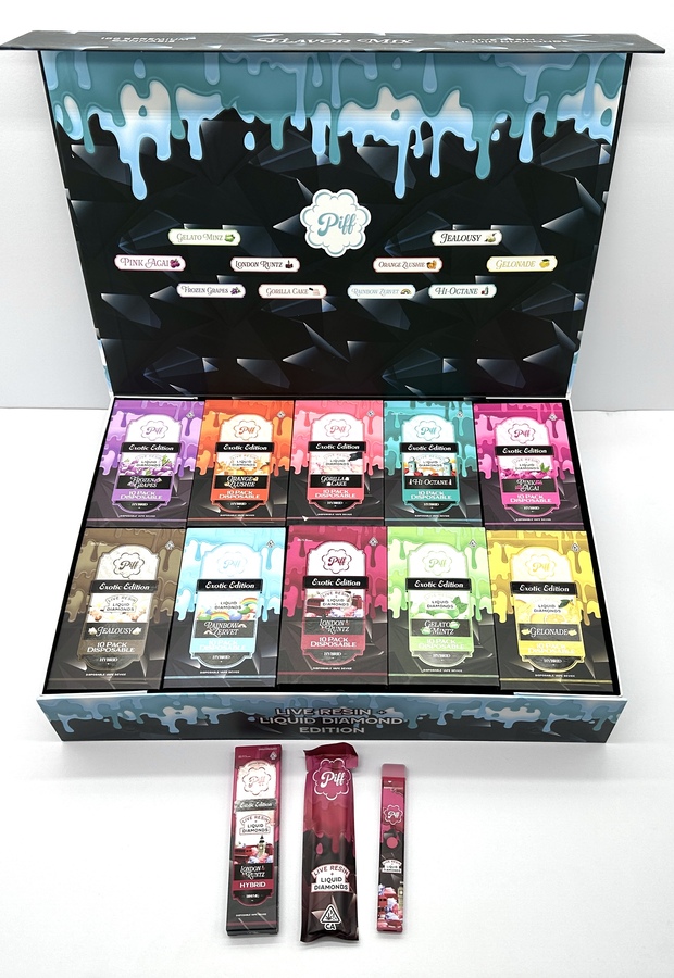 Piff Bar Dessert Edition Disposable Vape  Creamy Flavors