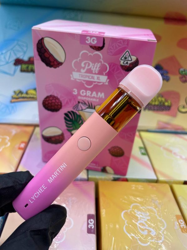 PIFF BARS 3 GRAM LIVE RESIN + LIQUID DIAMONDS DISPOSABLE