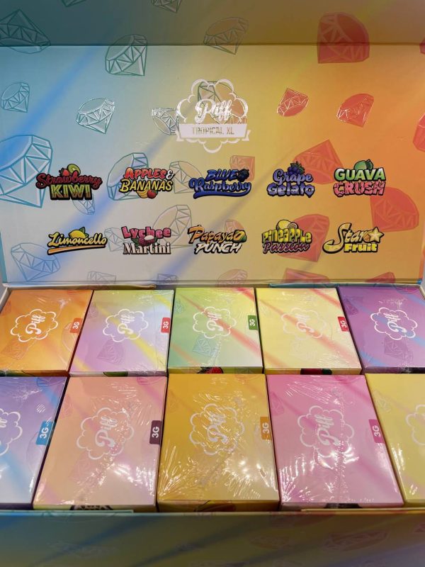 PIFF BARS 3 GRAM LIVE RESIN + LIQUID DIAMONDS DISPOSABLE