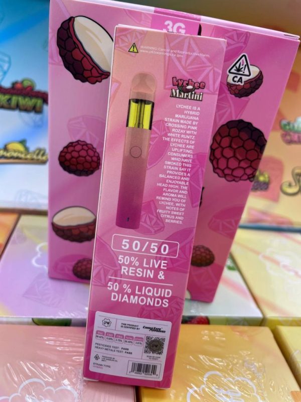 PIFF BARS 3 GRAM LIVE RESIN + LIQUID DIAMONDS DISPOSABLE